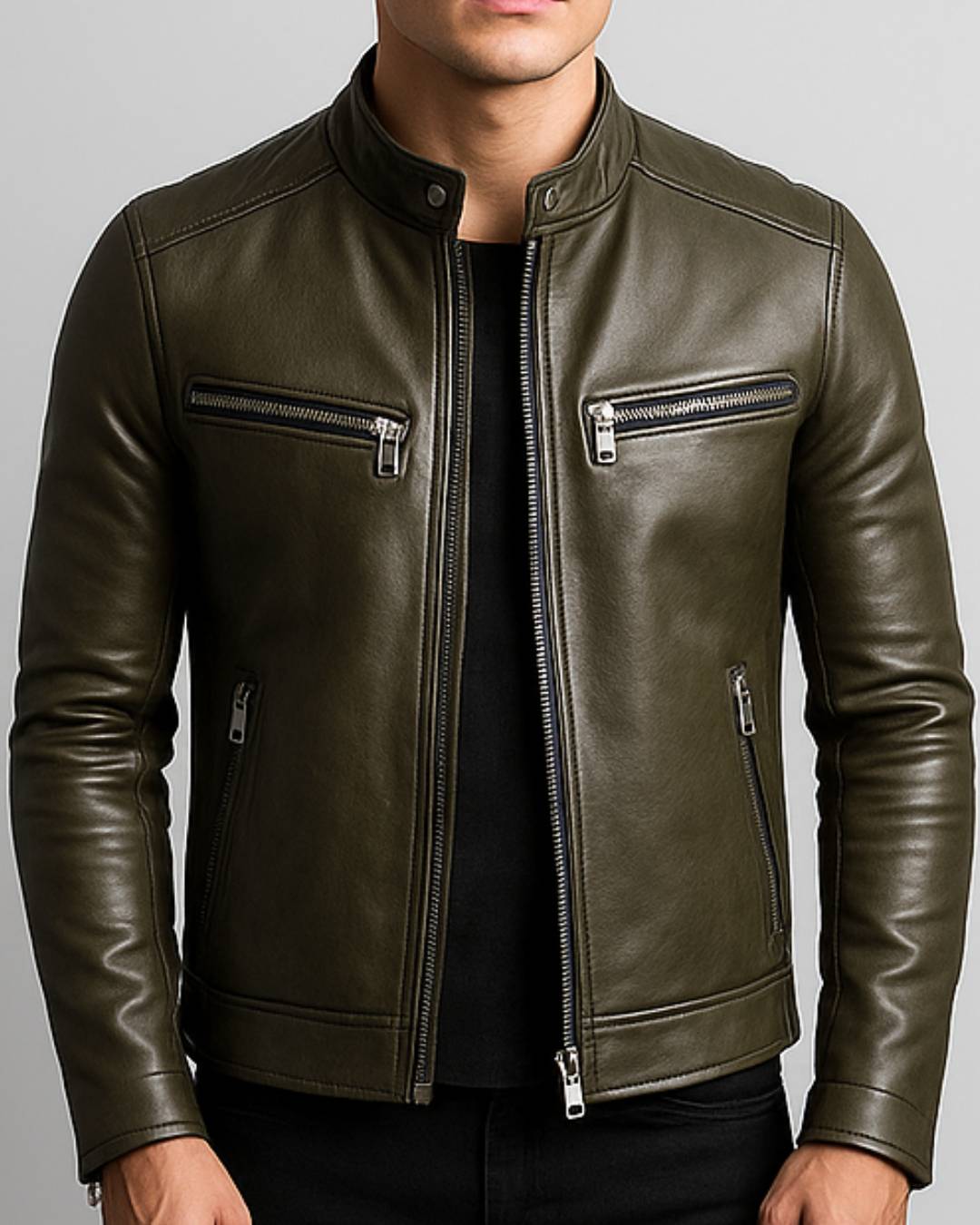Jack Brown Leather Jacket